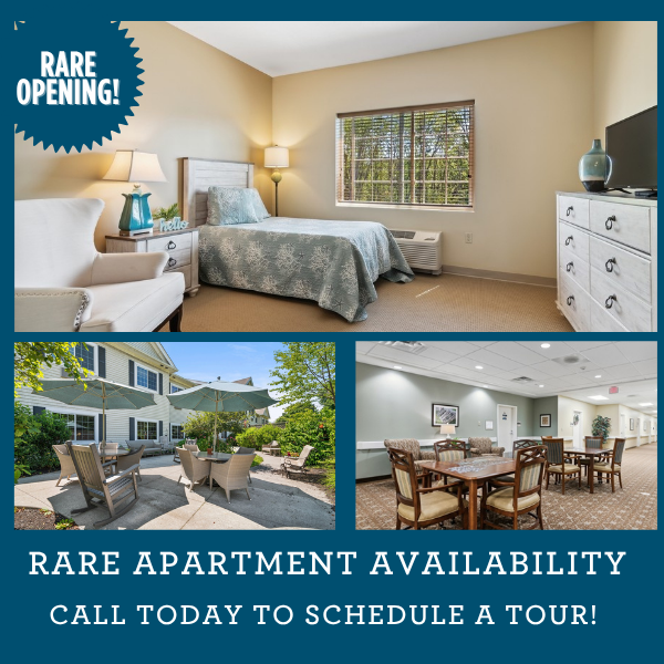 Rare Apartment Availability